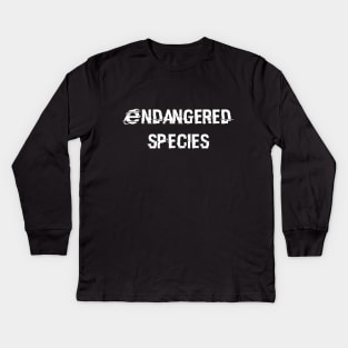 Endangered Species Kids Long Sleeve T-Shirt